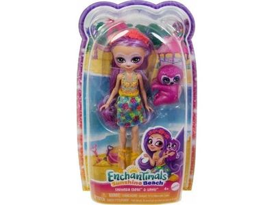 Mattel Enchantimals dukke og kjæledyr, dovendyr