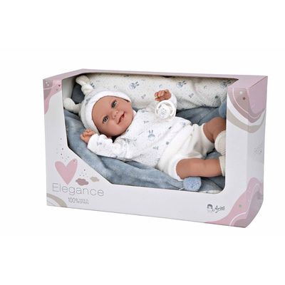 MuÑecas Arias Elegance Babyto-docka Med Filtvikt 35 Cm