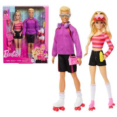 Barbie Pakke 2 Og Ken Skaterdukker