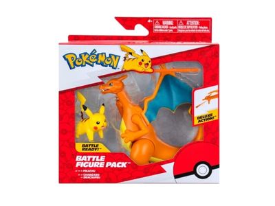 POKEMON FIGURE SET 2 PK CHARIZARD AND PIKACHU