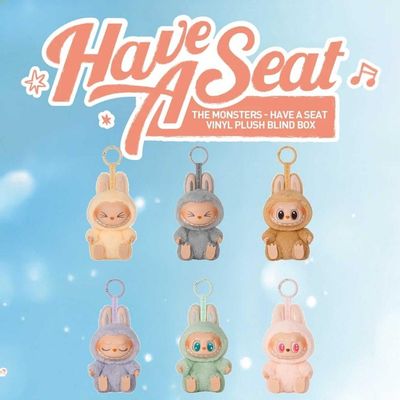 POP MART Labubu The Monsters Have a Seat 17cm Blind Box