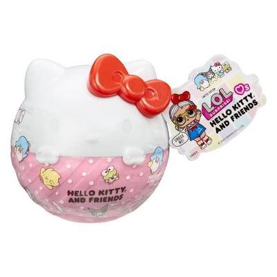 LOL Surprise Loves Hello Kitty Tots 7,5 cm nuket - 3+ vuotta