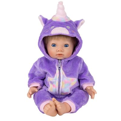 Lilla dukkeklær Unicorn Star Tiny Treasures