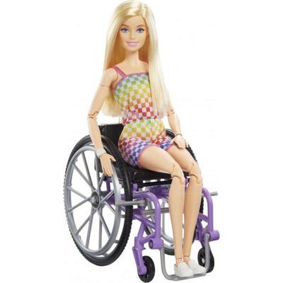 Barbie Rullstol -modedocka