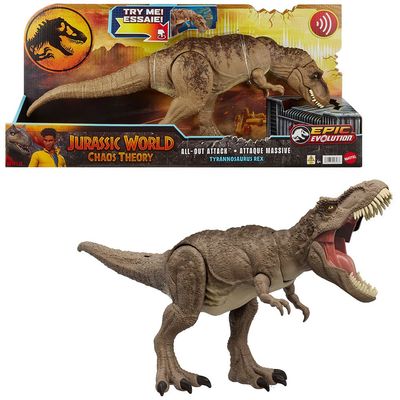 Jurassic World T.rex Full Attack-figur