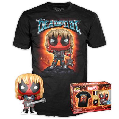 Funko Pop & Tee Deadpool Deadpool- Heavy Metal M