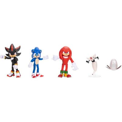 Jakks Pacific Multipack Sonic 3-figur 6 Cm