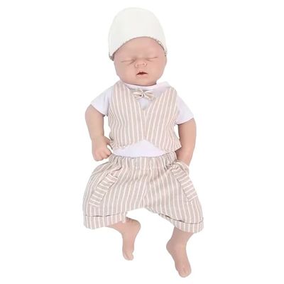 Silikone Reborn Baby Dukker, Realistisk Udseende, Vægtet Krop,53cm(20.86tommer)Dreng