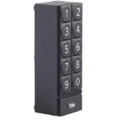 YALE SMART KEYPAD - SVART - Kodknappsats kompatibel med Linus och utan knappar