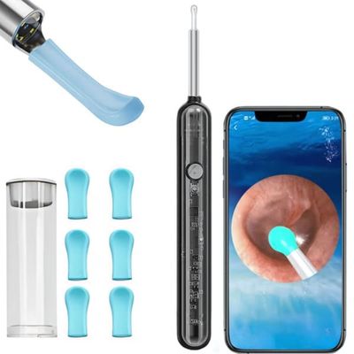Smart WiFi Endoskop & Otoskop Kit til Ørerensning