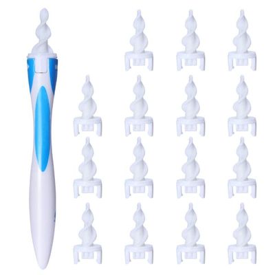 Smart Swab Spiral Ørerenser + 16 ekstra silikonespidser