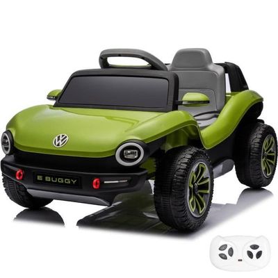 Elbil för Barn 12V - Volkswagen E-Buggy - 1 till 5 år - Grön