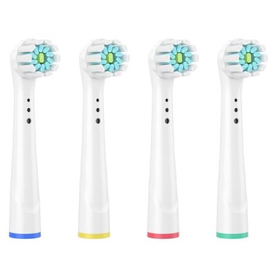 2x4 tandbørstehoveder til Braun Oral-B til følsomt tandkød