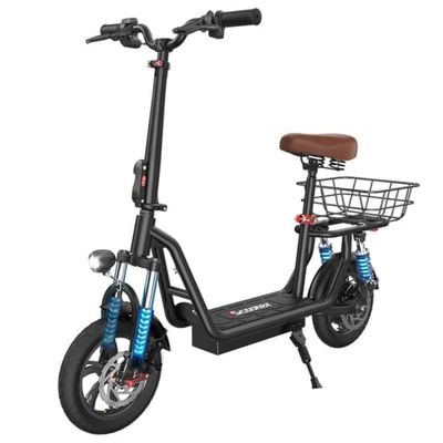 Elscooter för city iScooter i12, Svart
