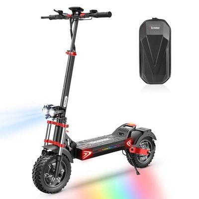 IScooter IX8 E-Scooter 2400W Motor 48V 20AH Batteri 12 tums Anti-Skid Off Road Pneumatiskt Däck 60km/h Max Elektrisk Scooter