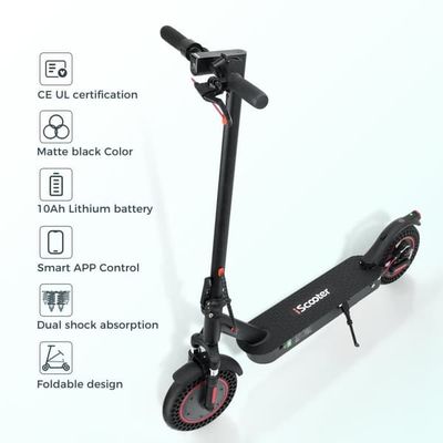 iScooter i9Max 500W Power Electric Scooter 35KM/h hopfällbara skotrar för vuxna 10 tums Honeycomb Tire Electric Scooter