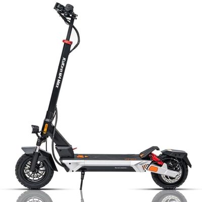 KuKirin M4 Max 10'' heldämpad elscooter, toppeffekt upp till 1000W, 18,2Ah batteri, 45 km/h, 64 km räckvidd, skivbroms
