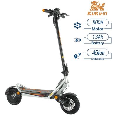 KuKirin A1 Vuxen Elektrisk Skoter 48V 13Ah Batteri 45KM/h 45KM Lång Räckvidd 10 Tums Däck Vikbar Off-road Kick EScooter