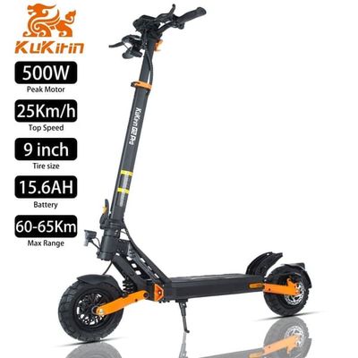 Kukirin G2 Pro VMP 9'' Elscooter för vuxna, 500W, 15.6AH, 25 km/h