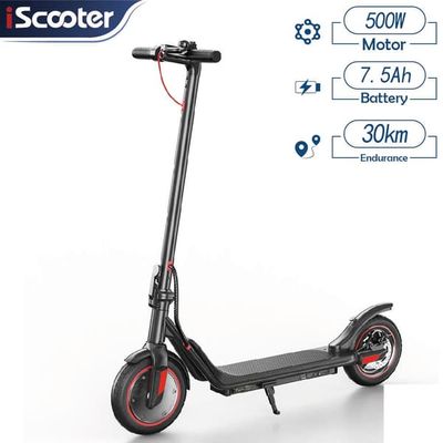 Elektrisk skoter iScooter i9M, 500W motor 42V 7,5Ah batteri, maxhastighet 35km/h, räckvidd 30km, hopfällbar
