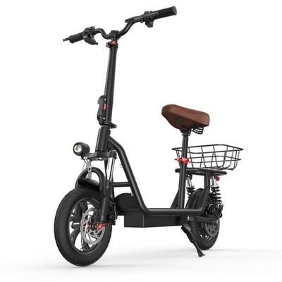 iScooter i12 36V 500W Motor 7,5Ah Batteri 12 tum pneumatiska däck Elscooter med APP-hastighet 25 km/h Max räckvidd 35 km