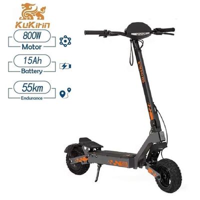 Kukirin G2 elektrisk skoter 15.6AH, hastighet 45 km/h, räckvidd 55 km, 800W motor 10-tums däck, 7-lätt säkerhetssystem