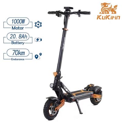 Kukirin G2 Max 1000W motor 20,8 AH, rækkevidde 70 km, hastighed 55 km/t, 10 tommer dæk elektrisk scooter