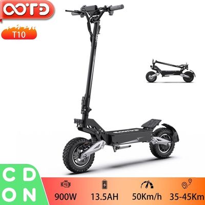 OOTD T10 El-løbehjul til voksne 500W motor Maks. hastighed 50 km/t City Scooter 11-tommer dæk Sammenklappelig El-løbehjul