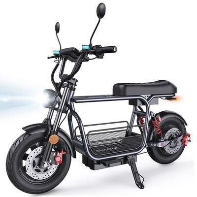 iScooter DX5 elektrisk skoter 1500W, 48V 15.6Ah batteri, topphastighet 55km/h, räckvidd 60-72km,maximal belastning 150kg