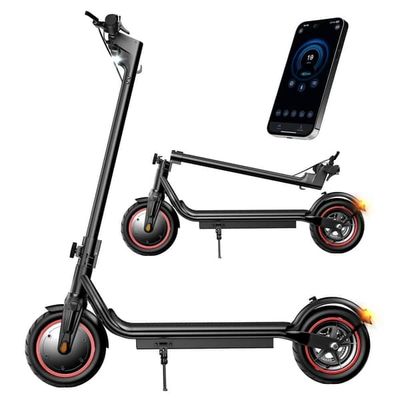 iScooter W5 vikbar elektrisk skoter 350W,36V 7.8Ah batteri,topphastighet 30km/h, max räckvidd 34km,8,5 tums däck,LED-skärm