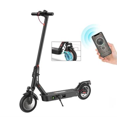 iScooter i9MAX-- hopfällbar elektrisk skoter 500W, 10" massiva däck, 40 km räckvidd & 35 km/h, smart APP, framfjädring, dubbla bromsar