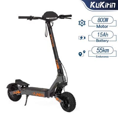 Kukirin G2 2026 NEW E Scooter 800W Motor 48V15AH Batteri 10 tums terrängdäck Max räckvidd 55-60km Maxhastighet 45km/h E-Scooter Bra väder