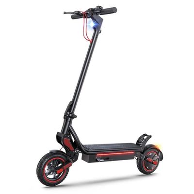 iScooter W8 hopfällbar elektrisk skoter 750W , 48V 14Ah batteri, 9.3-tums däck, topphastighet 40 km/h, räckvidd 35-40 km, med APP-kontroll