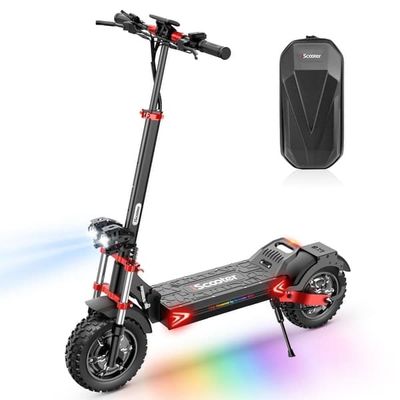 iScooter iX8 terräng elektrisk skoter, 12-tums däck, 1200w*2 dubbeldriven motor, 48V20Ah batteri, maxhastighet 60 km/h, räckvidd 70 km