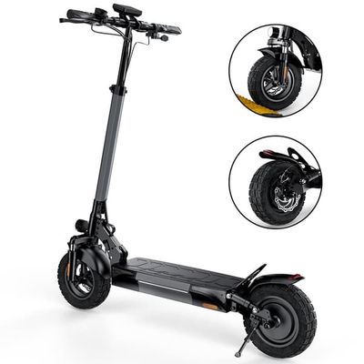 iScooter W9 vikbar elektrisk skoter 1000W, 48V 14Ah batteri,topphastighet 45km/h,räckvidd 35-45km,10 tums däck