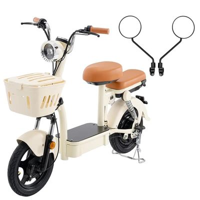 iScooter Y16 elscooter för vuxna – 1200W motor, räckvidd 100 km, toppfart 45 km/h, 14-tums däck, NFC-lås, dubbel fjädring