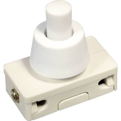 interBär 3030-201.03 3030-201.03 Tryckströmbrytare 250 V/AC 2 A 1x Av/På låsande (L x B) 25 mm x 14 mm 1 st