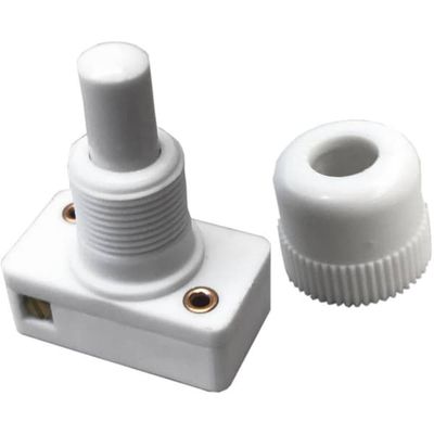 OMEG B2NOSLSLW6LW B2NOSLSLW6LW Tryckströmställare 250 V/AC 1 A 2x Av/(På) momentan (L x B) 22 mm x 12.3 mm 1 st