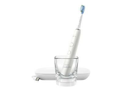 Philips Sonicare DiamondClean 9000 HX9911 - Tannbørste - trådløs - hvit