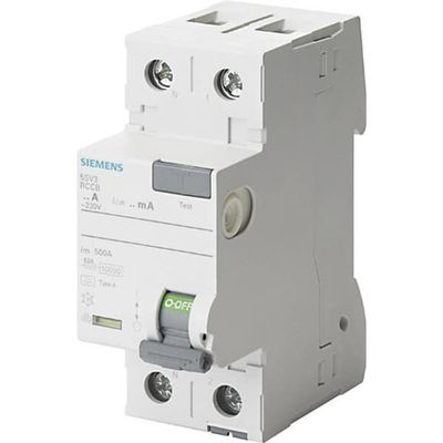 Siemens 5SV33126KL Jordfelsbrytare A 2-polig 25 A 0.03 A 230 V
