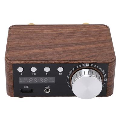 Hi-Fi stereo USB Bluetooth 5.0 digital ljudförstärkare - 50W x 2