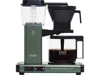 Moccamaster 53991, Kombi-kaffemaskin, 1,25 l, 1520 W, Grønn