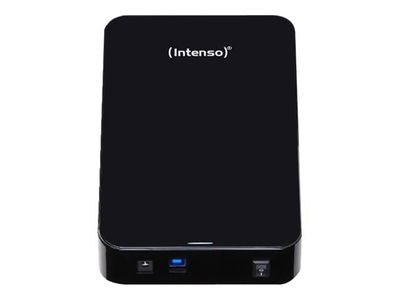 Intenso Memory Center - Harddisk - 8 TB - ekstern (stasjonær) - 3.5" - USB 3.0 - 5400 rpm - buffer: 32 MB - svart