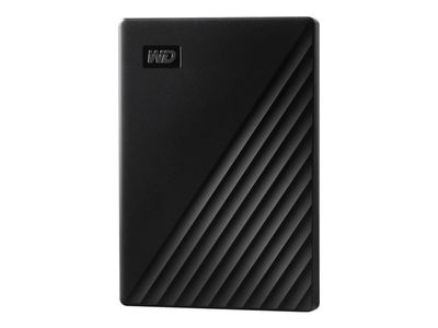 WD My Passport WDBYVG0020BBK - Harddisk - kryptert - 2 TB - ekstern (bærbar) - USB 3.2 Gen 1 - 256-bit AES - svart