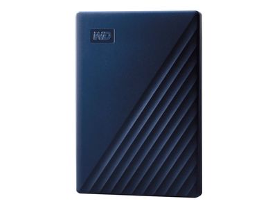 WD My Passport for Mac WDBA2D0020BBL - Hårddisk - krypterad - 2 TB - extern (bärbar) - USB 3.2 Gen 1 - 256-bit AES - midnatsblå