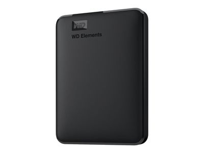 WD Elements Portable WDBU6Y0050BBK - Harddisk - 5 TB - ekstern (bærbar) - USB 3.0
