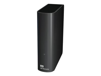 WD Elements Desktop WDBWLG0100HBK - Harddisk - 10 TB - ekstern (stasjonær) - USB 3.0