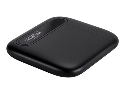 Crucial X6 - SSD - 2 TB - extern (portabel) - USB 3.1 Gen 2 (USB-C kontakt) - svart