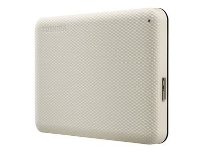 Toshiba Canvio Advance - Harddisk - 4 TB - ekstern (bærbar) - 2.5" - USB 3.2 Gen 1 - lys beige