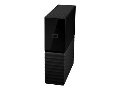 WD My Book WDBBGB0160HBK - Hårddisk - krypterad - 16 TB - extern (stationär) - USB 3.0 - 256-bitars AES - sort